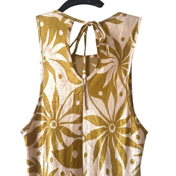 HOUSE OF HARLOW 1960 Satin Floral Midi Dress Medium‎ - Picture 2 of 6